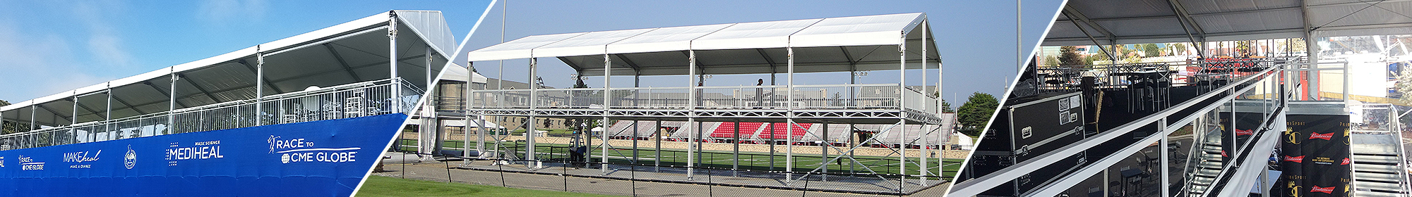 Double Decker Tent Structures